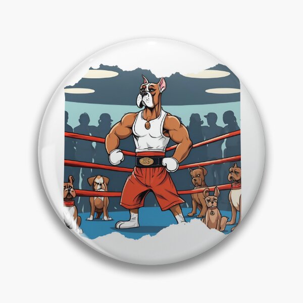 Item preview, Tough Boxer Dog designed and sold by CookiesMerch.