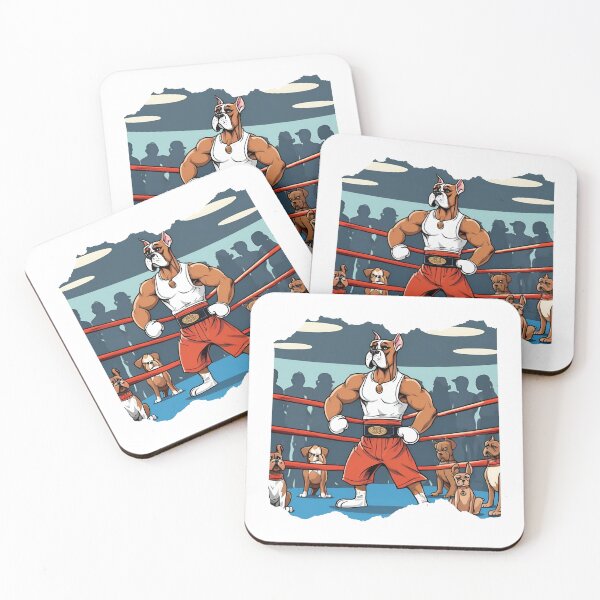 Item preview, Tough Boxer Dog designed and sold by CookiesMerch.