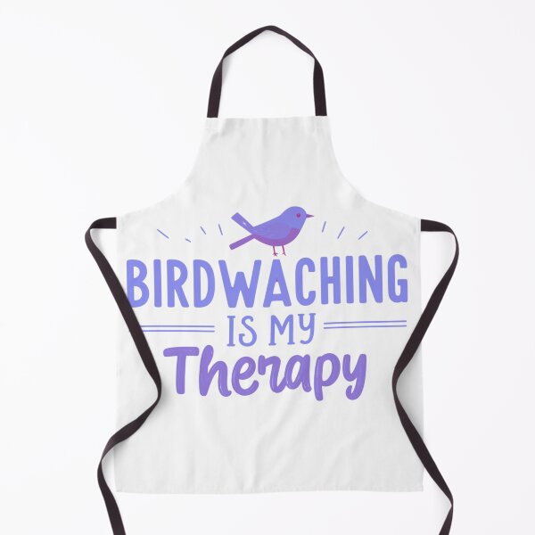 Item preview, BIRDWATCHING IS MY THERAPHY -PURPLE designed and sold by FitEnvy.