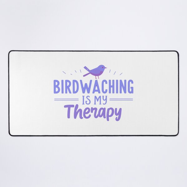 Item preview,  BIRDWATCHING IS MY THERAPHY -PURPLE designed and sold by FitEnvy.