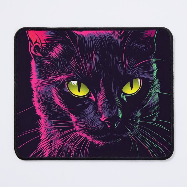 Item preview, Beautiful neon cat designed and sold by valerko26.