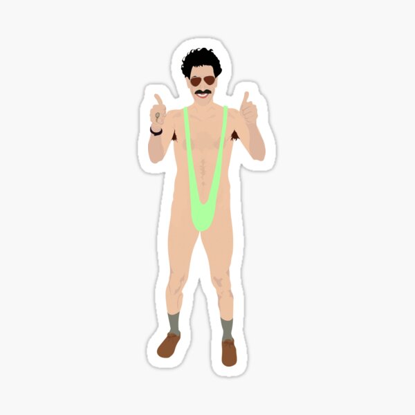 gif maillot de bain borat