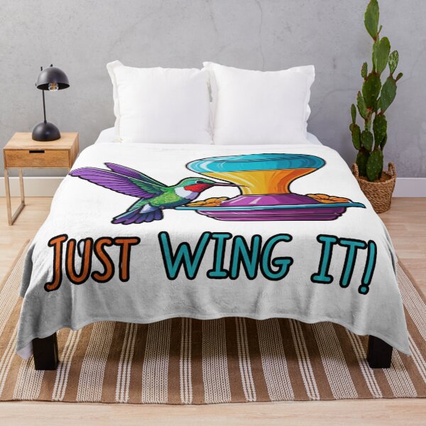 Item preview, JUST WING IT designed and sold by FitEnvy.