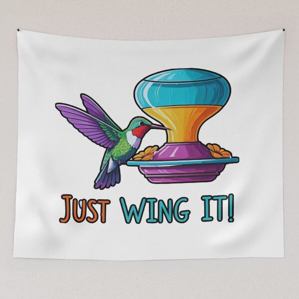 Item preview, JUST WING IT designed and sold by FitEnvy.