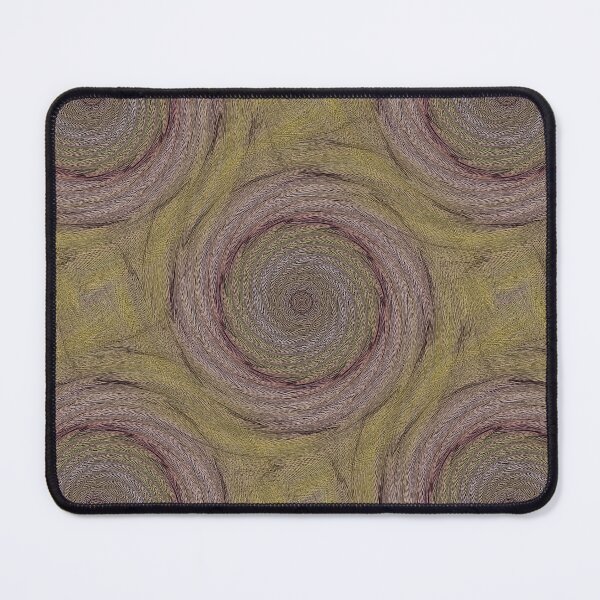 Item preview, Bohemian Mandala Crop Circles in Yellow designed and sold by Artistestella.