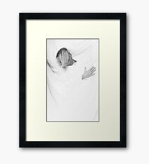 lost in space Framed Print