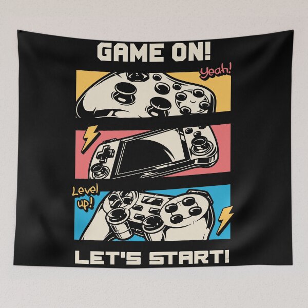 Item preview, Game on! Lets' start! designed and sold by Faissal Thomass.