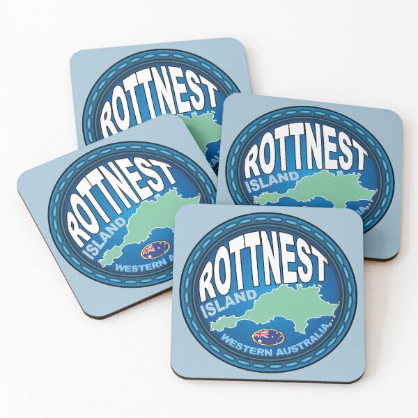 Item preview, Rottnest Island Western Australia  stitching effect designed and sold by studioss76.