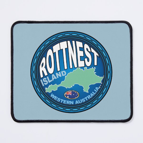 Item preview, Rottnest Island Western Australia stitching effect designed and sold by studioss76.