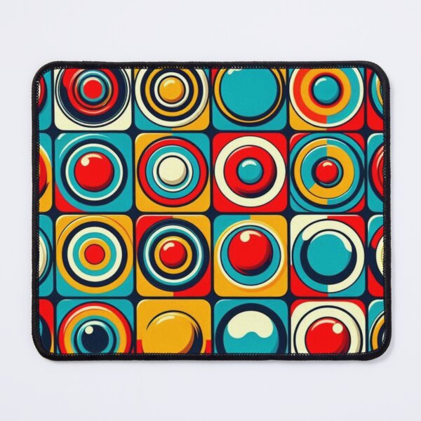 Item preview, Retro background with circles designed and sold by RetroNibylander.