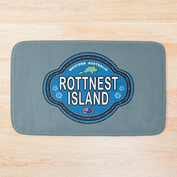 Item preview, Rottnest Island Western Australia stitching effect emblem designed and sold by studioss76.