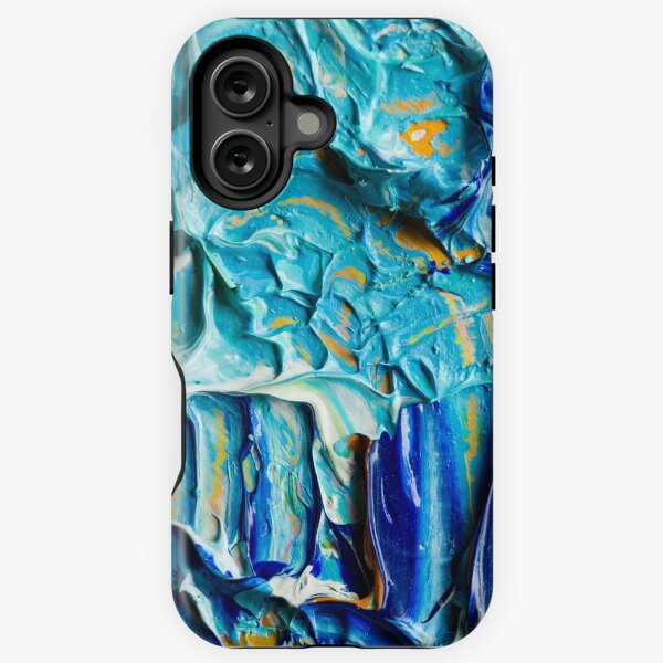 Item preview, Blue Abstract Oil Painting  designed and sold by newburyboutique.