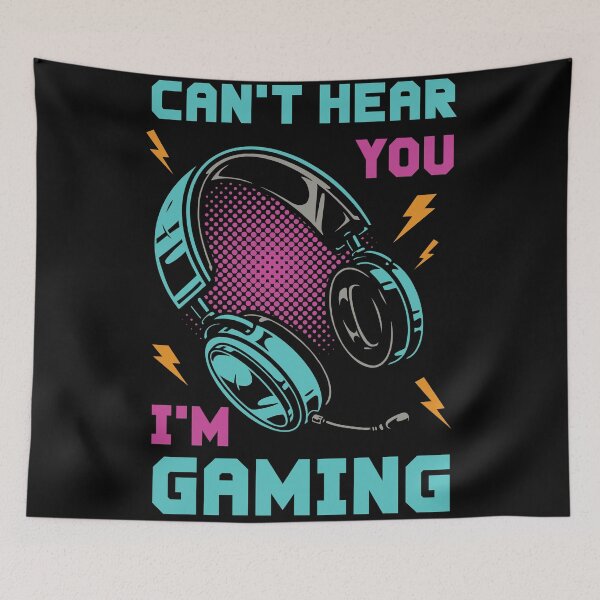 Item preview, Can't hear you, I'm gaming designed and sold by Faissal Thomass.