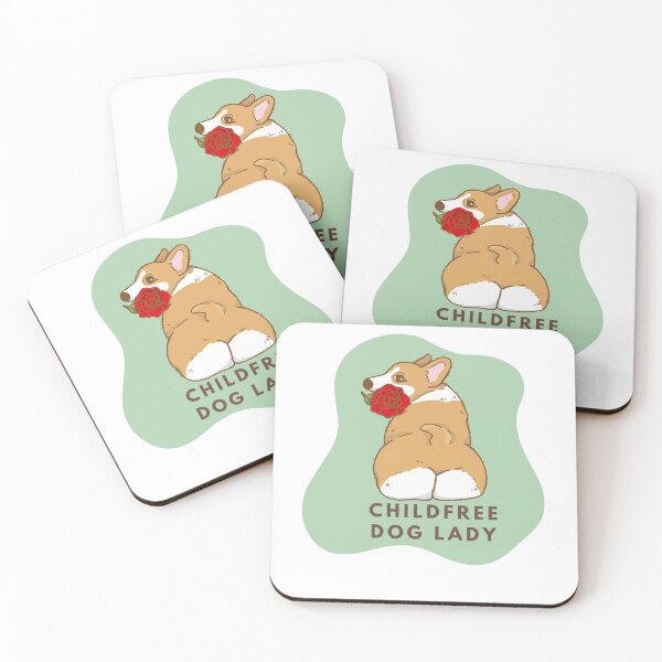 Item preview, Childfree dog lady designed and sold by myblueparakeet.