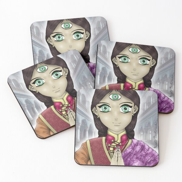 Item preview, The Young Monk Girl Shakti designed and sold by RobBonelliArts.