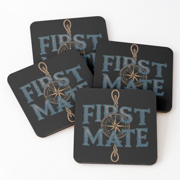 Item preview, First Mate | Bachelorette Party | Cruise | Travel Trip designed and sold by FitEnvy.