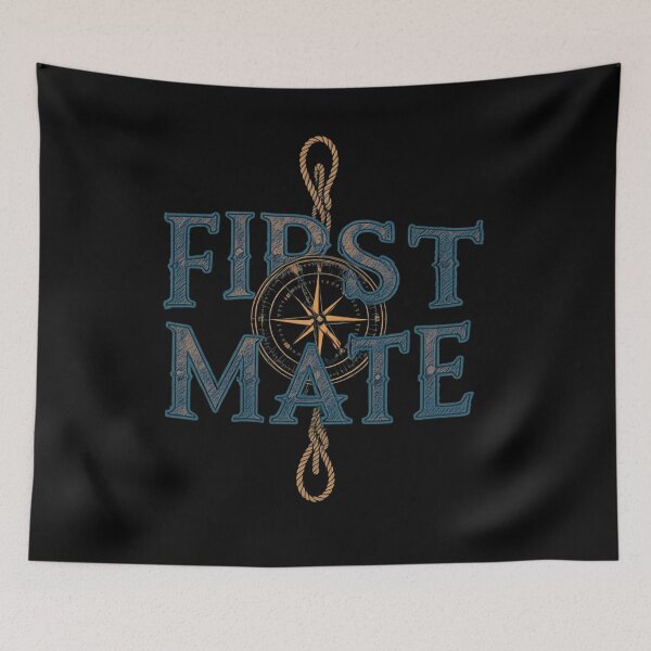 Item preview, First Mate | Bachelorette Party | Cruise | Travel Trip designed and sold by FitEnvy.
