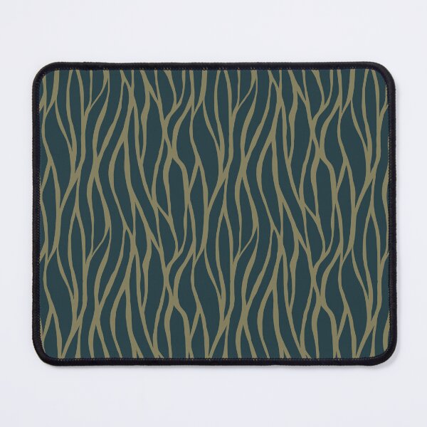Item preview, Wave of kelps on dark blue background designed and sold by aysegulkacar.