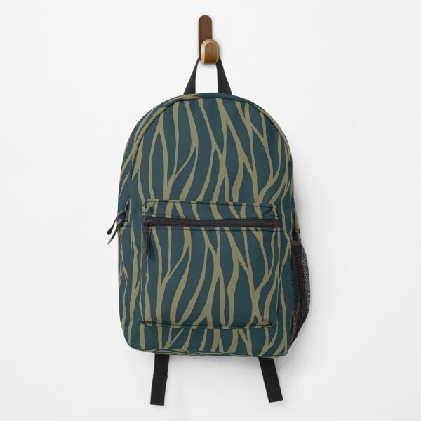 Item preview, Wave of kelps on dark blue background designed and sold by aysegulkacar.