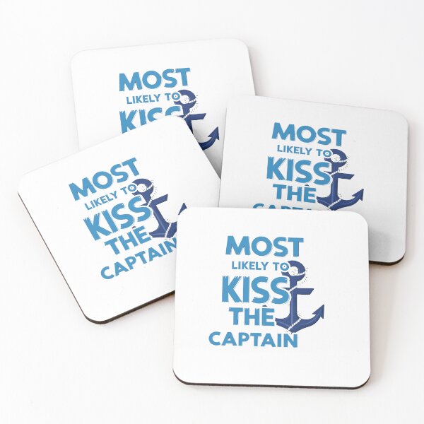 Item preview, Most likely to kiss the capitan | Bachelorette Party | Cruise | Travel Trip designed and sold by FitEnvy.