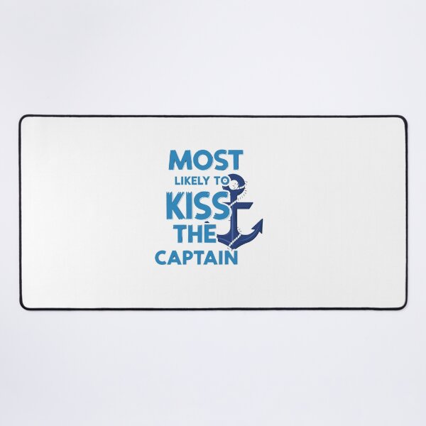 Item preview, Most likely to kiss the capitan | Bachelorette Party | Cruise | Travel Trip designed and sold by FitEnvy.