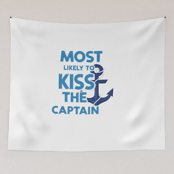 Item preview, Most likely to kiss the capitan | Bachelorette Party | Cruise | Travel Trip designed and sold by FitEnvy.