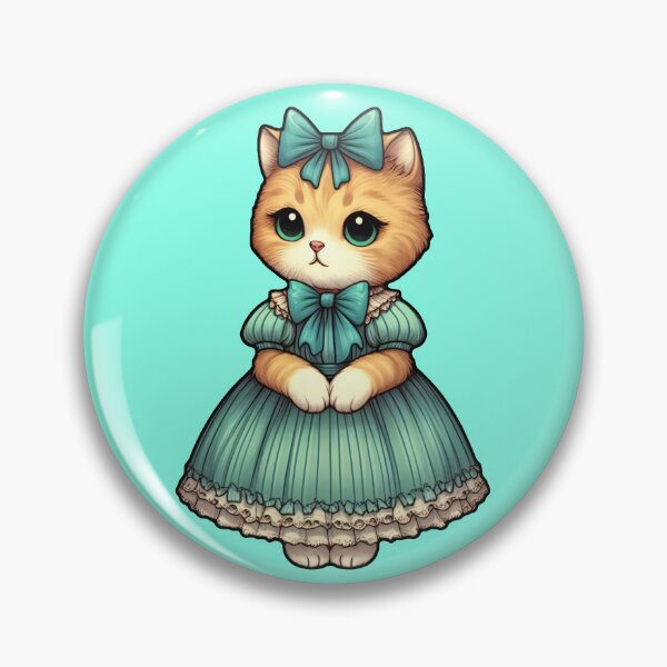 Item preview, Vintage Dressed Kitten designed and sold by Nostalgia Busters.
