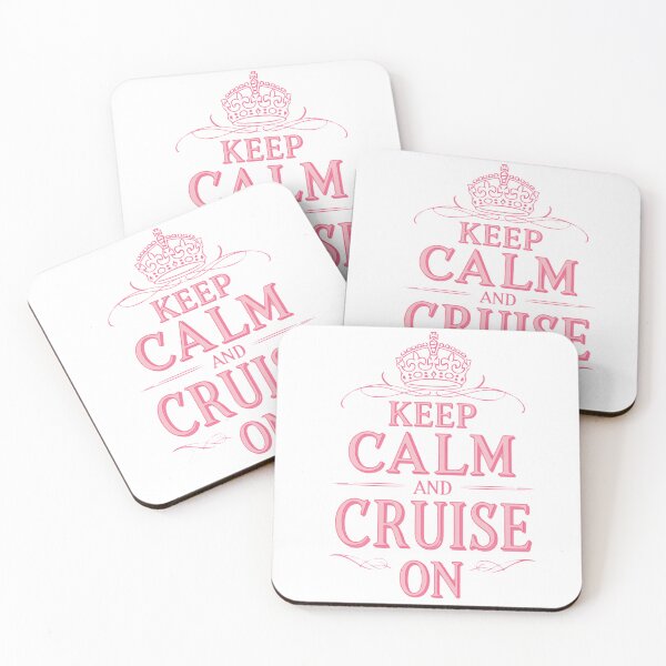 Item preview, Keep calm and cruise on | Bachelorette Party | Cruise | Travel Trip designed and sold by FitEnvy.
