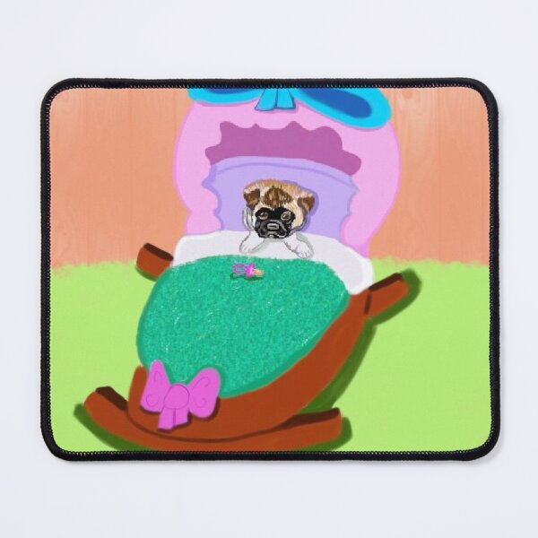Item preview, Puppy In Crib designed and sold by pinkyjainpan.