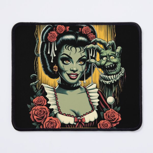 Item preview, Creepy Zombie Girl designed and sold by PulpVintage.