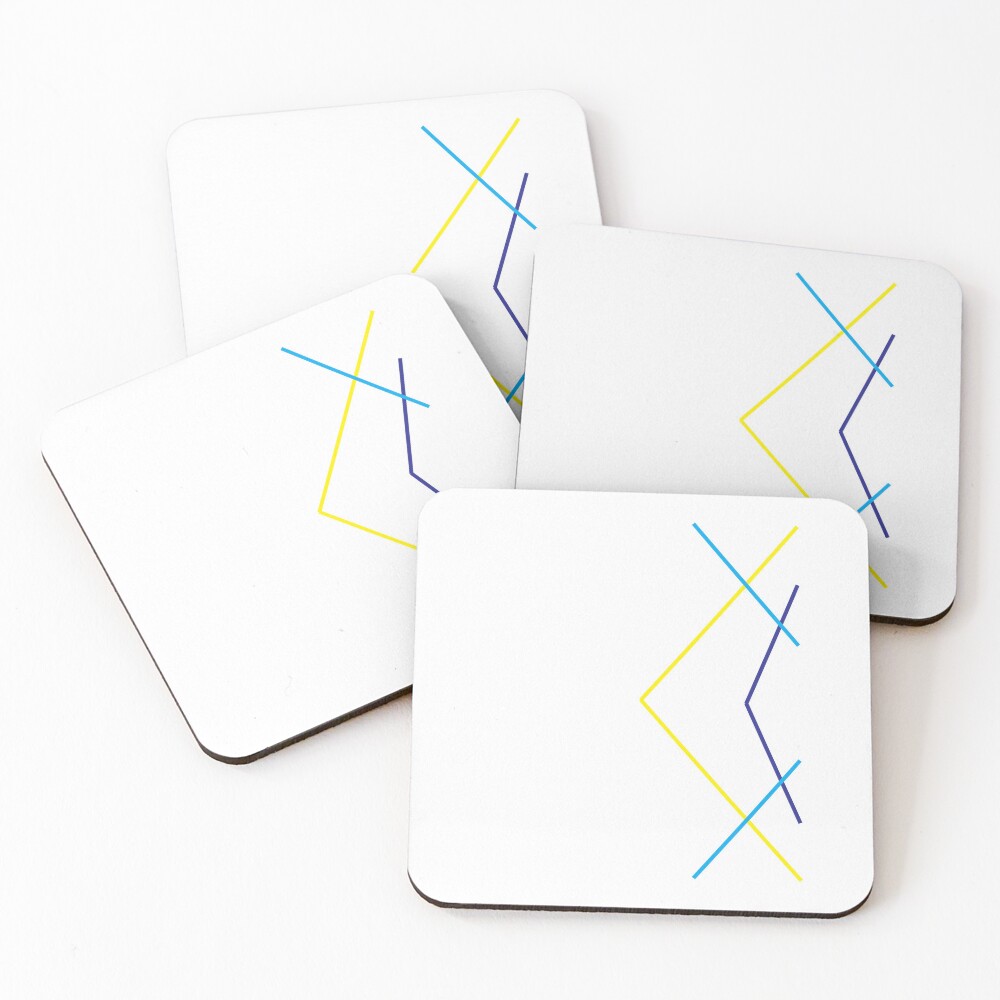 Item preview, Coasters (Set of 4) designed and sold by HuzzaCreative.
