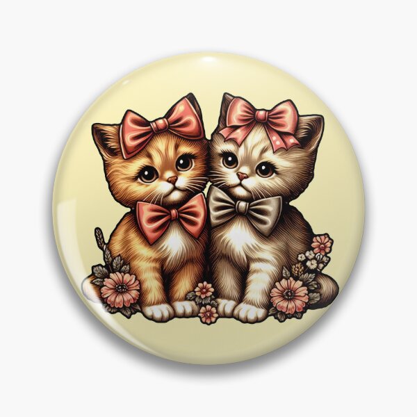 Item preview, Adorable Bow-Tied Kittens designed and sold by Nostalgia Busters.
