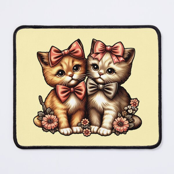 Item preview, Adorable Bow-Tied Kittens designed and sold by Nostalgia Busters.