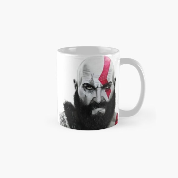 Vista previa del artículo con la obra «Kratos», diseñado y vendido por loneraiderart96.