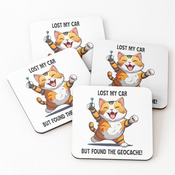 Item preview, Lost my car, but found the geocache! designed and sold by Kspirit Designs.