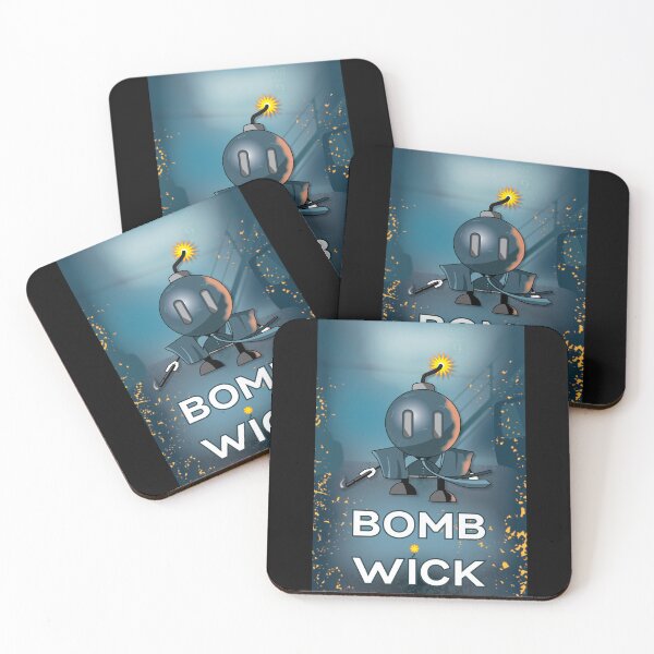 Item preview, Bomb Wick Bomb Omb Sticker designed and sold by LostVikingtees.