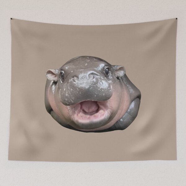Item preview, Moo Deng Scream! designed and sold by PoeTatoes.