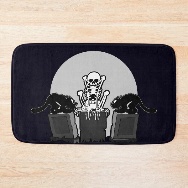 Item preview, Gravestone Skeleton designed and sold by robotghost.