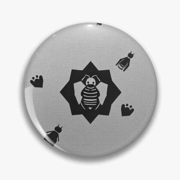 Item preview,  Gray and Black Hive Printed Textile Pattern designed and sold by hjian8219.