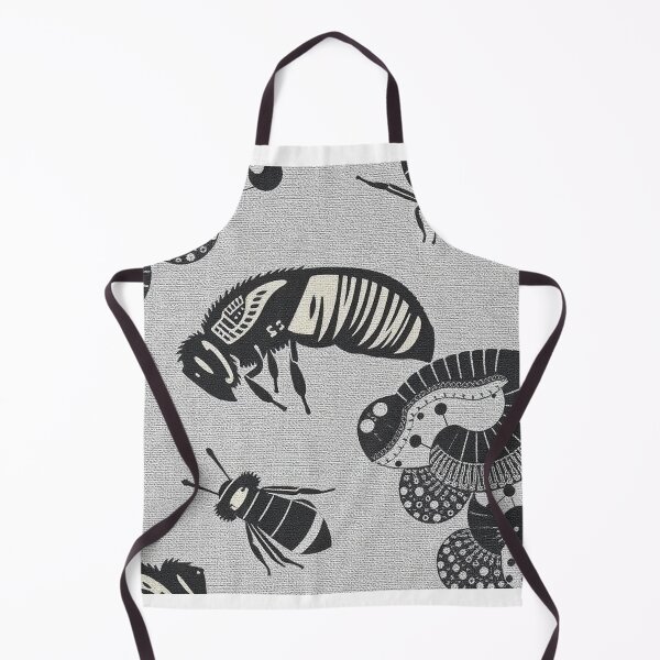 Item preview,  Gray and Black Hive Printed Textile Pattern designed and sold by hjian8219.
