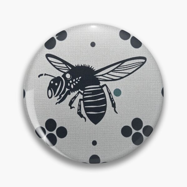 Item preview,  Gray and Black Hive Printed Textile Pattern designed and sold by hjian8219.