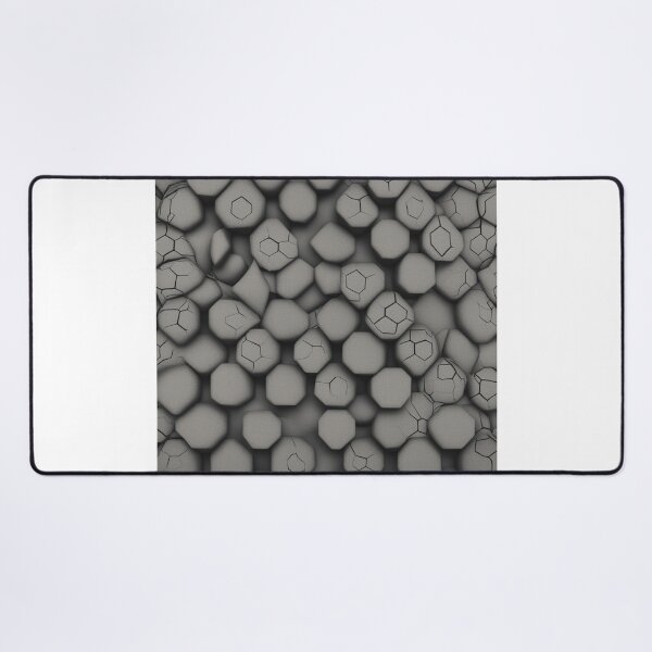Item preview, Gray and Black Hive Printed Textile Pattern designed and sold by hjian8219.