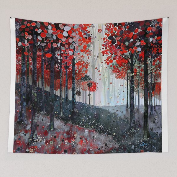 Item preview, Red Trees designed and sold by Dawn van Doorn.