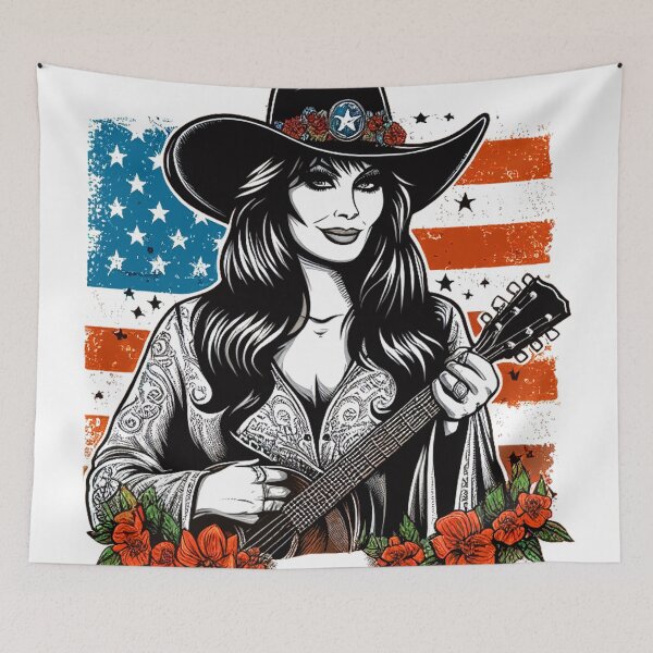 Item preview, American Country Girl designed and sold by PulpVintage.