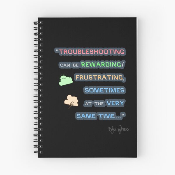 Item preview, "TROUBLESHOOTING..." Quote 09/23/2024 designed and sold by BJGWRDS.