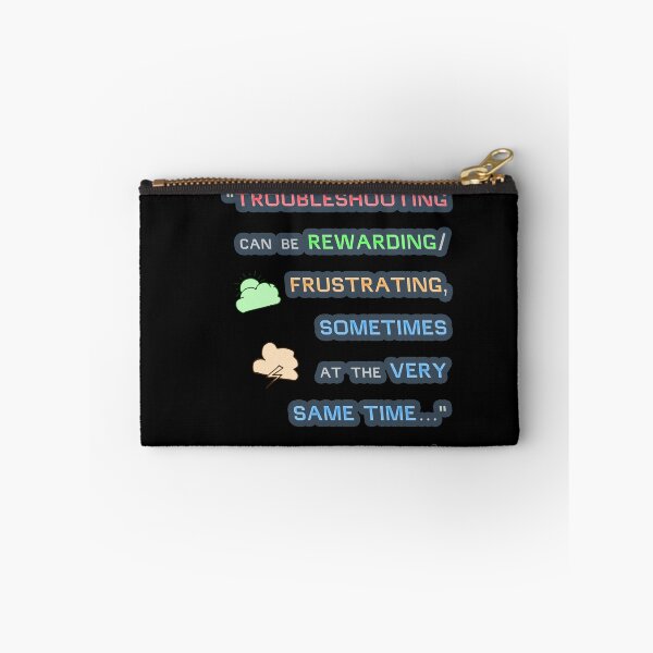 Item preview, "TROUBLESHOOTING..." Quote 09/23/2024 designed and sold by BJGWRDS.