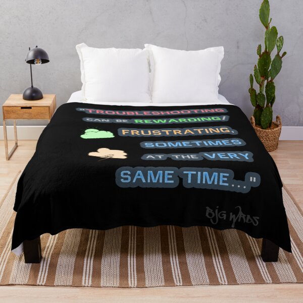 Item preview, "TROUBLESHOOTING..." Quote 09/23/2024 designed and sold by BJGWRDS.
