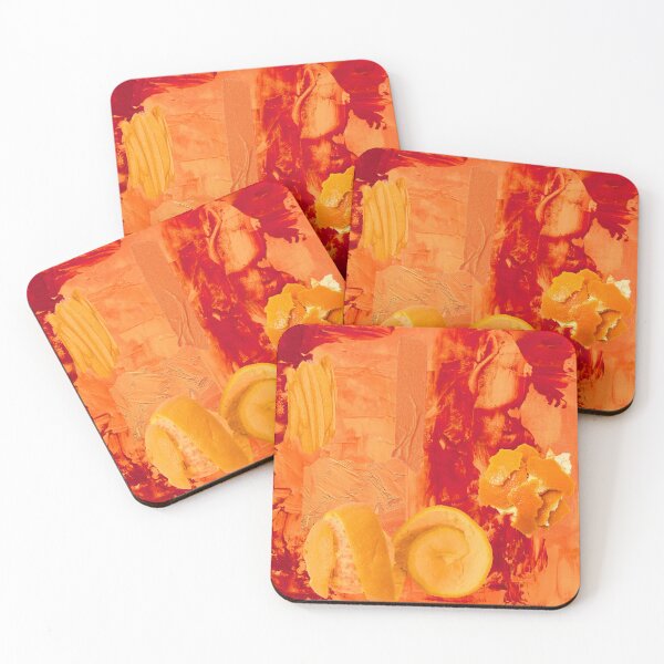 Item preview, ORANGE COLLAGE designed and sold by Swooncake Press.
