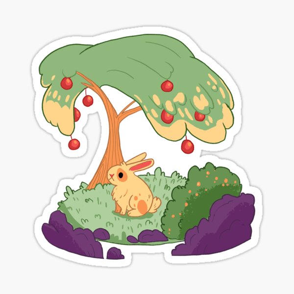 Bunny Island Sticker