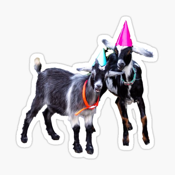 Party Goats Sticker